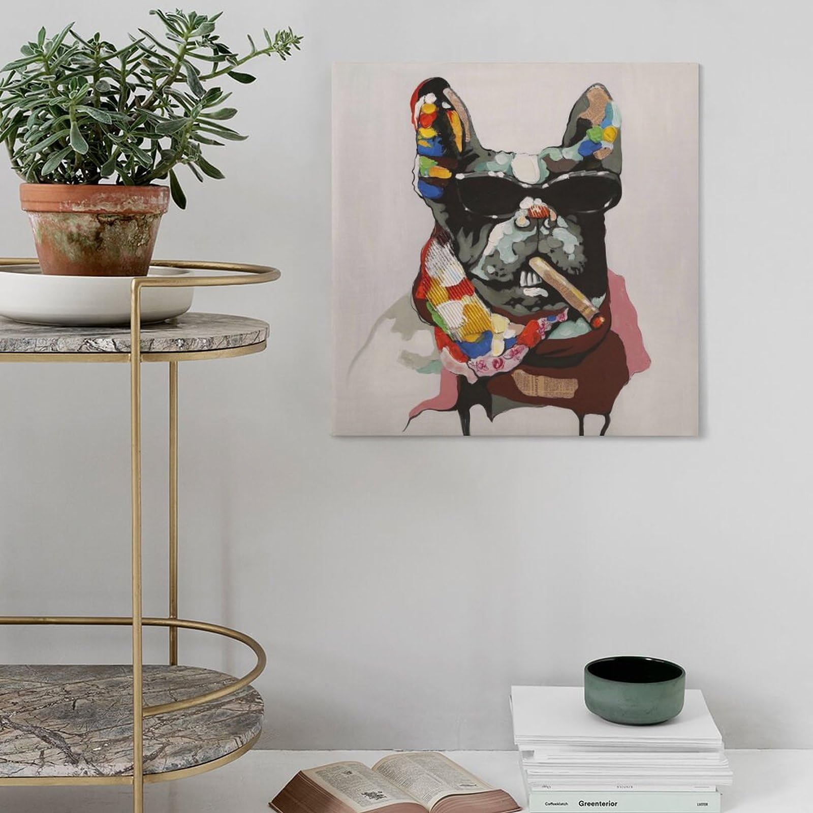 banksy 最初期作品「gorilla」プリントキャンバス banksy 最初期作品「gorilla」プリントキャンバス Banksy Canvas